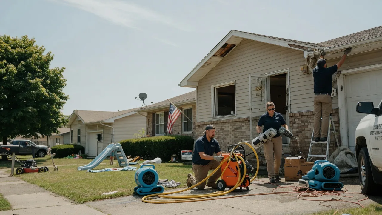 Water Damage Restoration in Tipton, PA near me